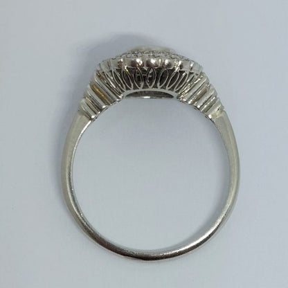 Vintage 0.70ct Brilliant Cut Cluster Ring