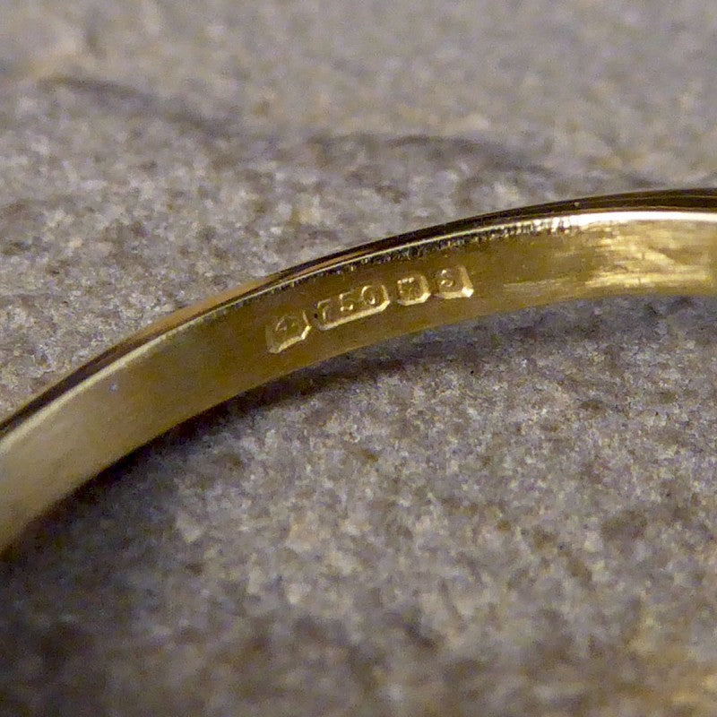 Vintage 1.25ct Emerald and 0.50ct Diamond Cluster Ring