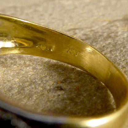 Vintage 2.00ct Dome Ribbon Twist Ring