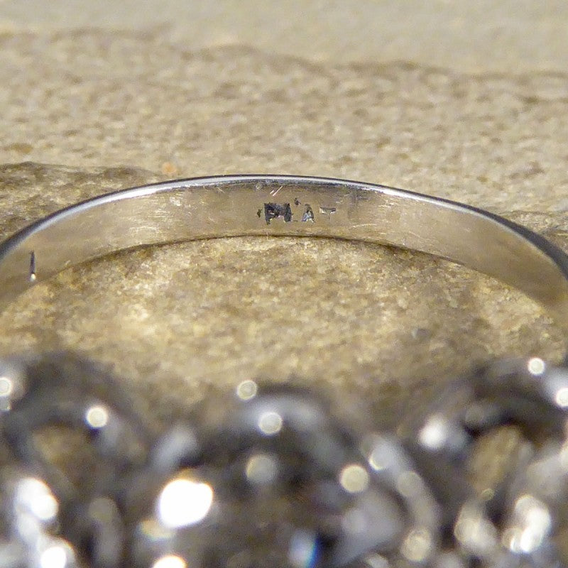 Vintage 2.08ct Diamond Three Stone Ring