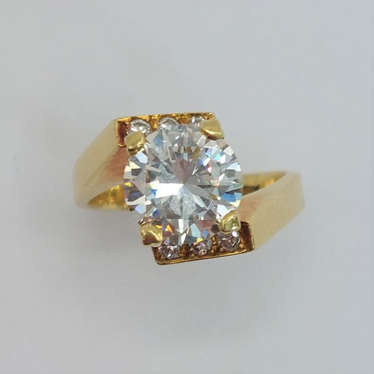 Vintage 2.36ct Brilliant Cut Diamond Ring, Circa 1970s