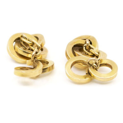 Vintage Art Deco Gold Cufflinks BB3