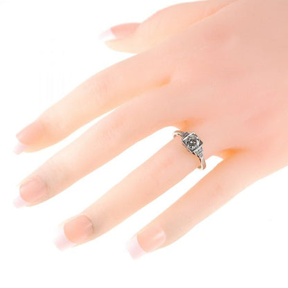 Vintage Art Deco Style 0.70ct Diamond Ring