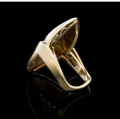 Vintage Bvlgari Gold and Diamond Ring