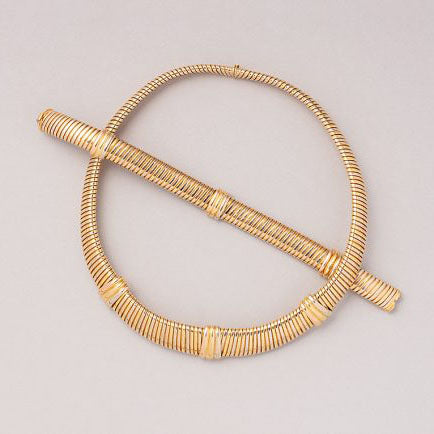 Vintage Cartier Trinity Tri Colour Gold Tubogas Bracelet