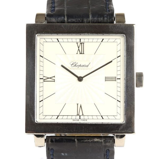 Vintage Chopard 18ct White Gold 35mm Gents Watch