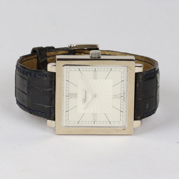 Vintage Chopard 18ct White Gold 35mm Gents Watch