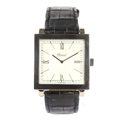 Vintage Chopard 18ct White Gold 35mm Gents Watch