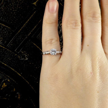 Vintage Diamond Solitaire Engagement Ring, 0.85ct