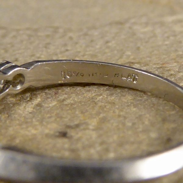 Vintage Diamond Solitaire Engagement Ring, 0.85ct