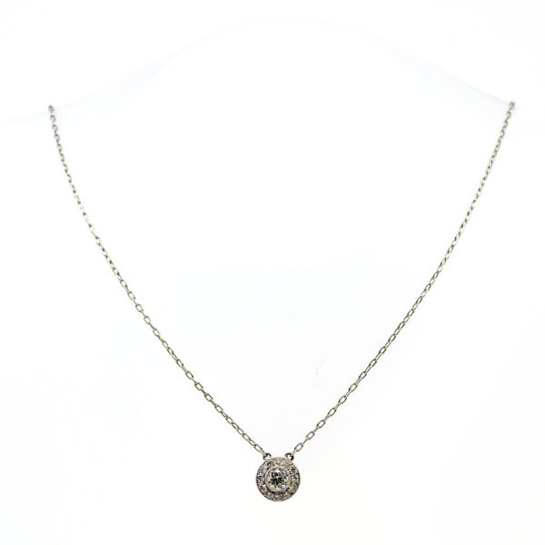 Vintage Diamond and Platinum Necklace