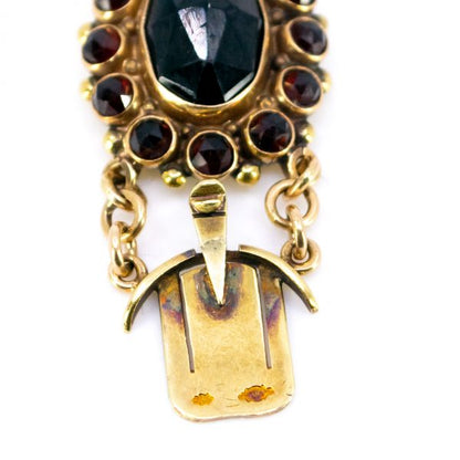 Vintage Garnet and Gold Bracelet