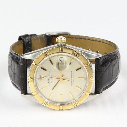 Vintage Gents Rolex Oyster Perpetual Datejust Turn-O-Graph Watch