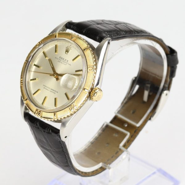 Vintage Gents Rolex Oyster Perpetual Datejust Turn-O-Graph Watch