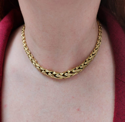 Vintage Gold Graduating Necklace