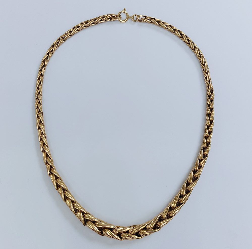 Vintage Gold Graduating Necklace