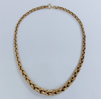 Vintage Gold Graduating Necklace