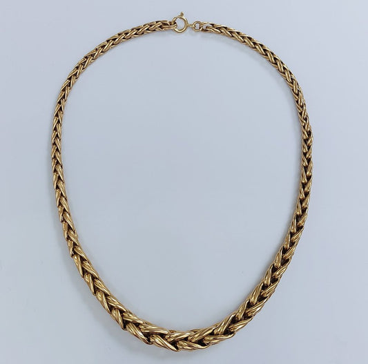 Vintage Gold Graduating Necklace