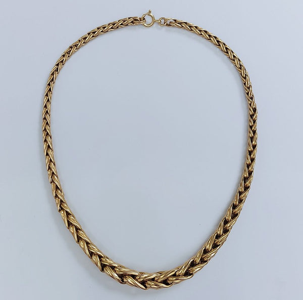 Vintage Gold Graduating Necklace