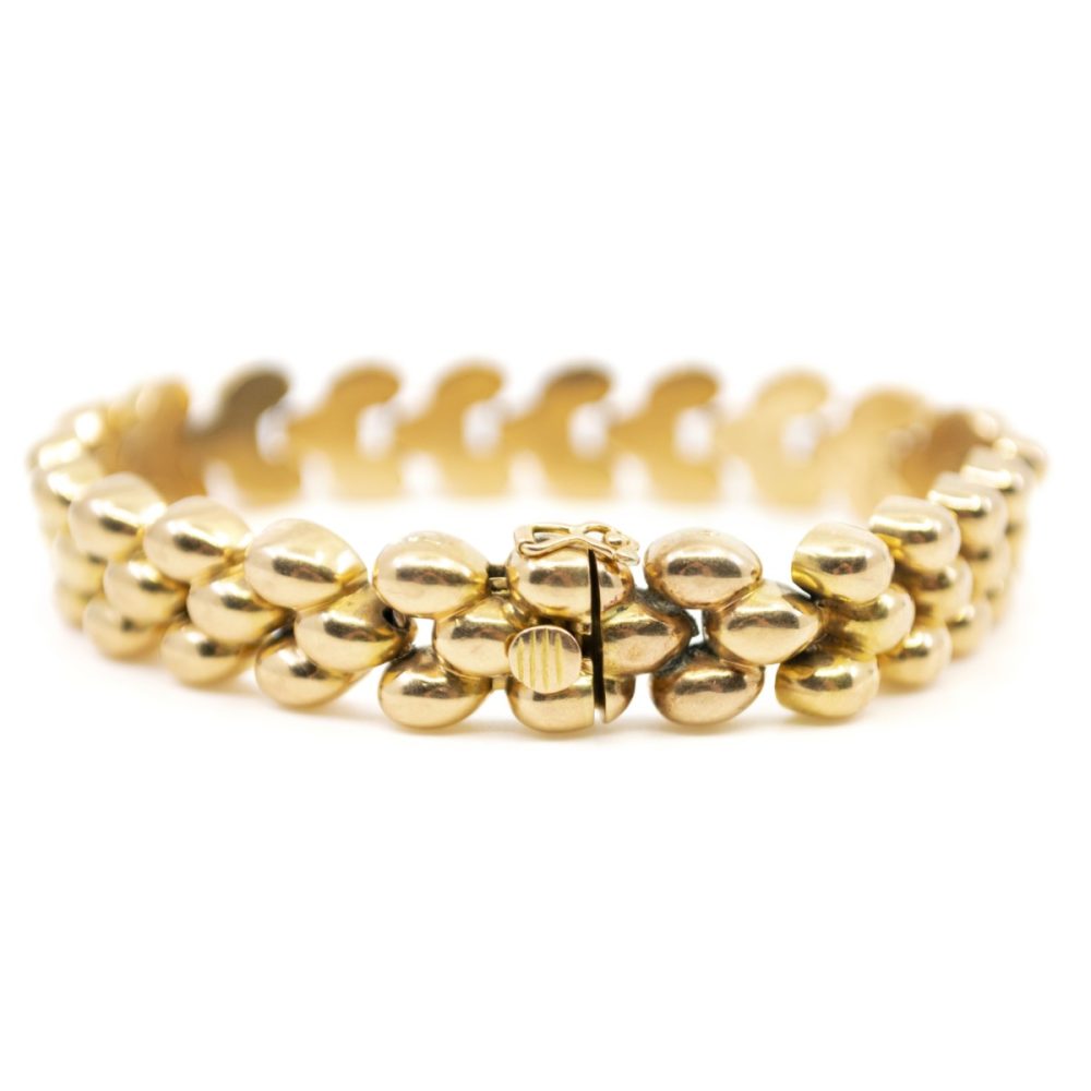 Vintage Gold Link Bracelet BB2