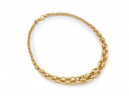Vintage Graduated 18ct Gold Necklace
