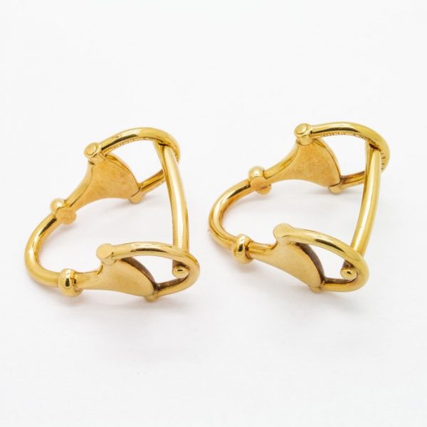 Vintage Gucci Gold Cufflinks