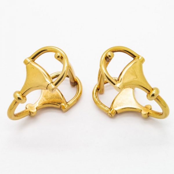 Vintage Gucci Gold Cufflinks
