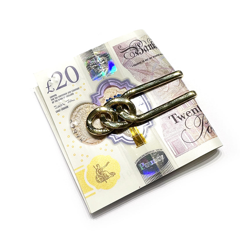 Vintage Italian Cartier 18ct Yellow Gold Money Clip