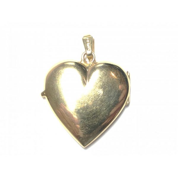 Vintage Italian Gold Heart Locket