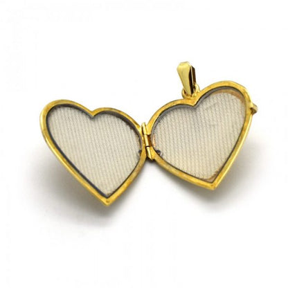 Vintage Italian Gold Heart Locket