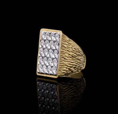 Vintage Kutchinsky Diamond 18ct Gold Ring