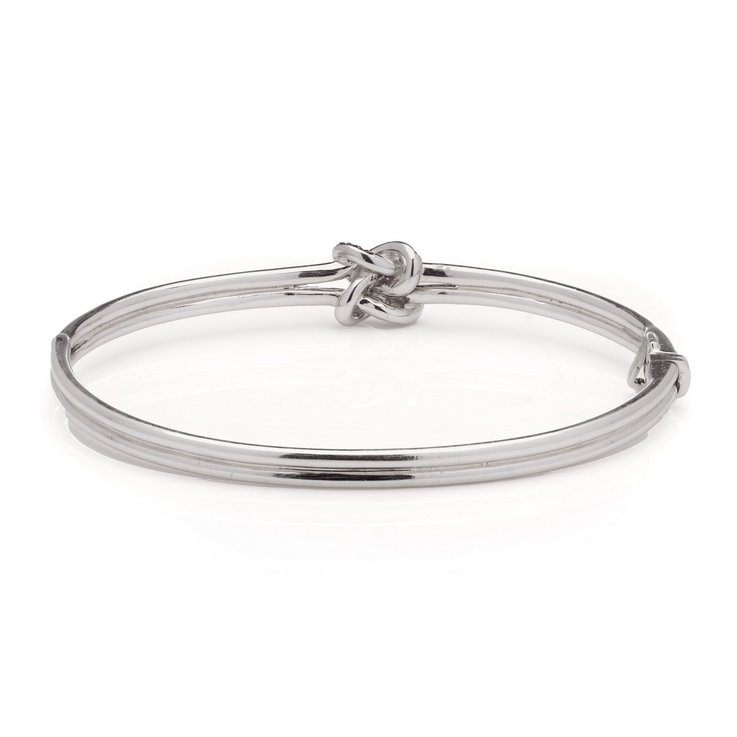 Vintage Theo Fennell Pink Sapphire Bangle Bracelet