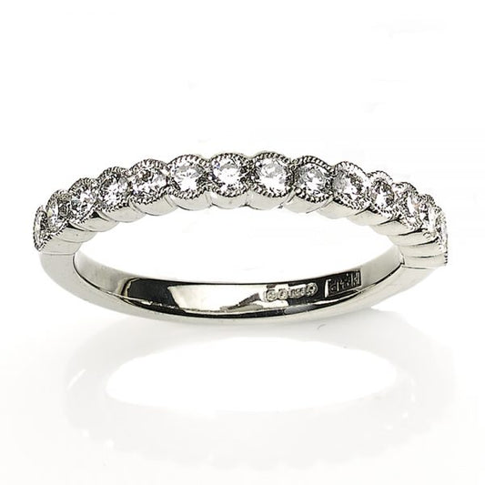 Diamond Half Eternity Ring