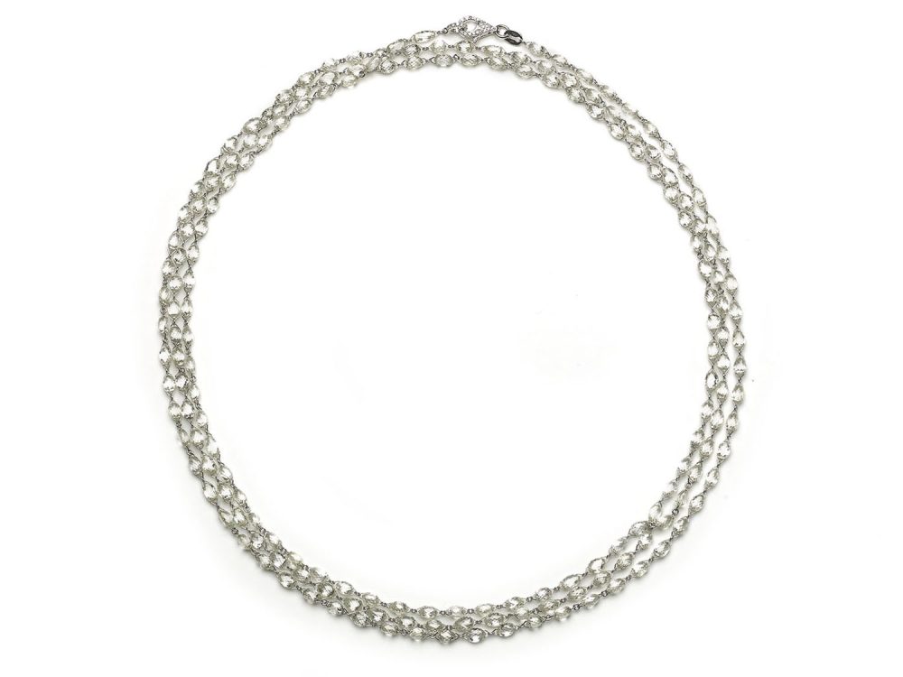 Briolette Diamond Necklace