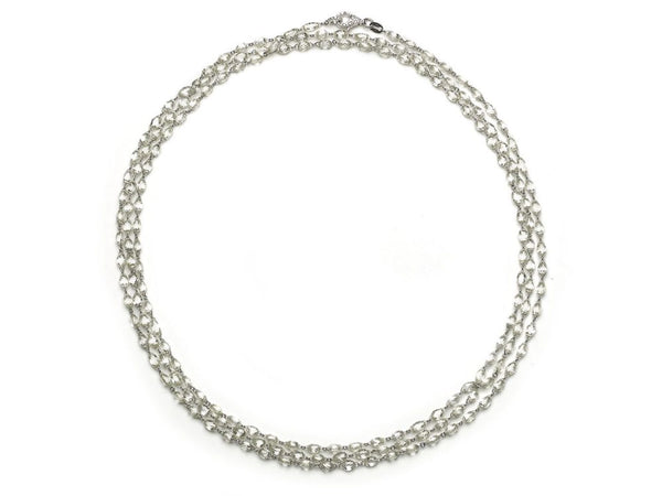 Briolette Diamond Necklace