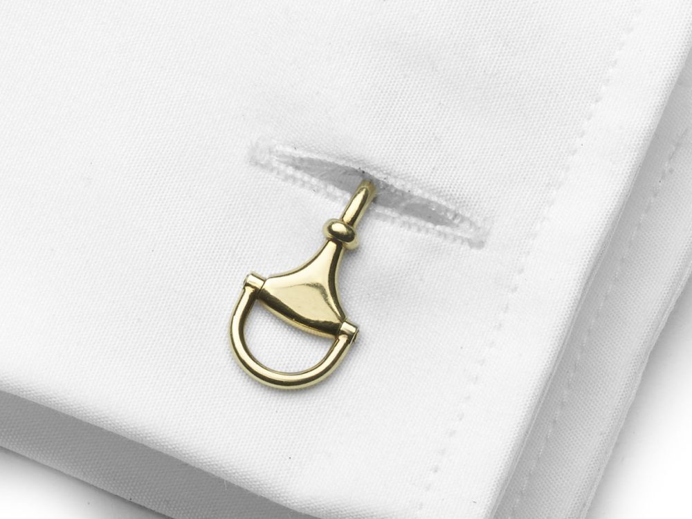 Vintage Gucci Gold Cufflinks