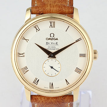 Omega De Ville Prestige 18ct Rose Gold 39mm Chronometer, With Papers