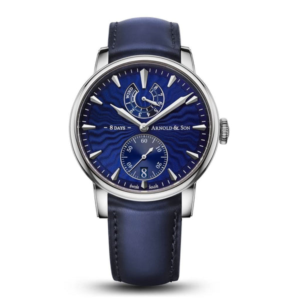 Arnold & Son Luxury Watches Arnold & Son Eight Day Steel Watch