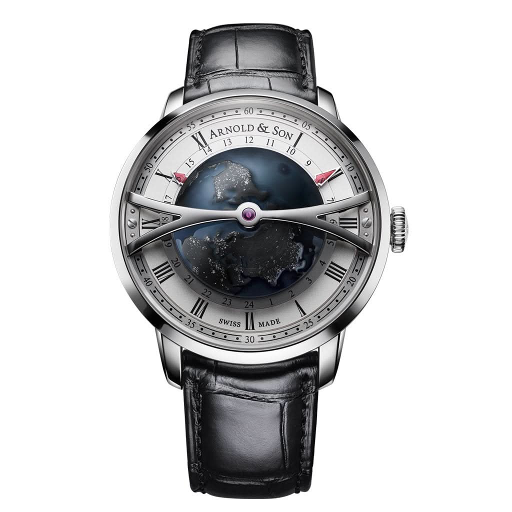 Arnold & Son Luxury Watches Arnold & Son Globetrotter World Timer Watch