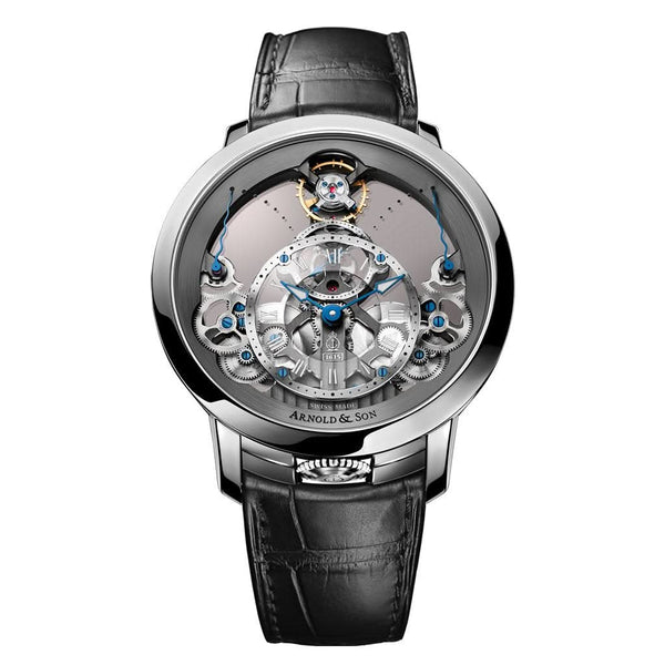 Arnold & Son Luxury Watches Arnold & Son Time Pyramid Steel Watch
