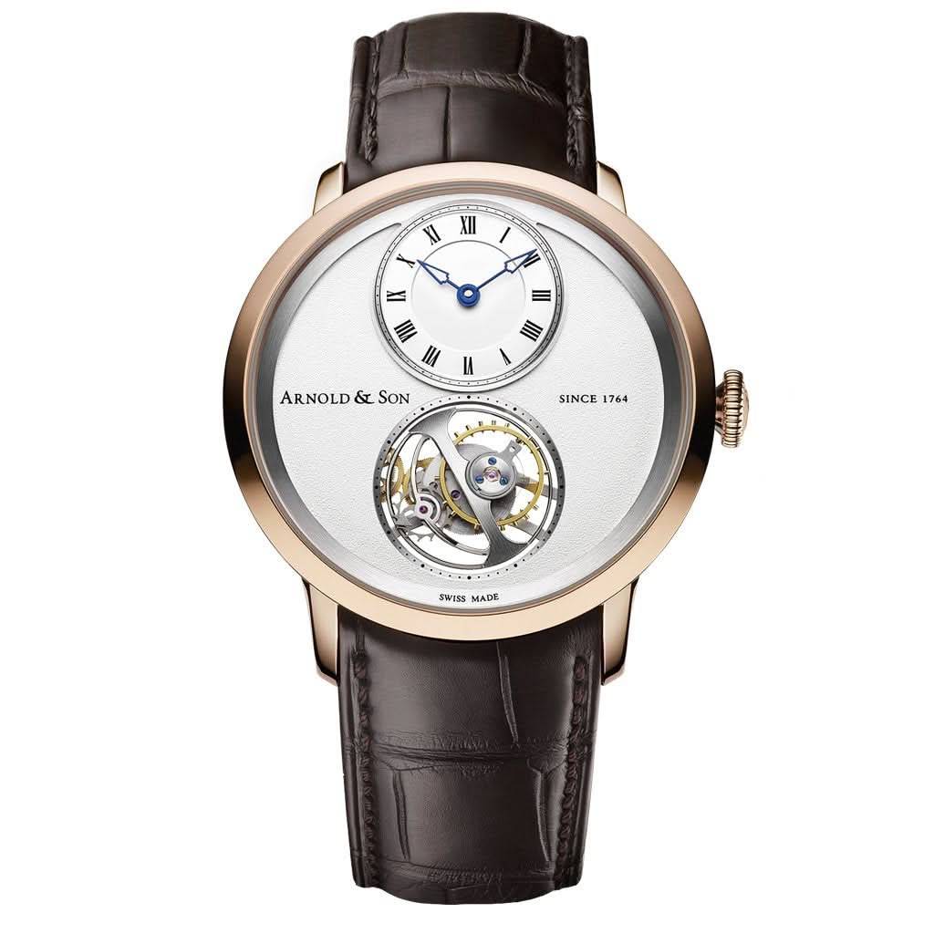 Arnold & Son Luxury Watches Arnold & Son UTTE 18ct Gold Tourbillon Watch