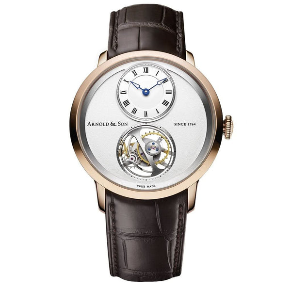 Arnold & Son Luxury Watches Arnold & Son UTTE 18ct Gold Tourbillon Watch
