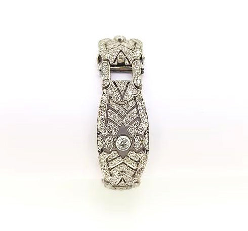 Art Deco Diamond Bracelet, 16.00 carat total