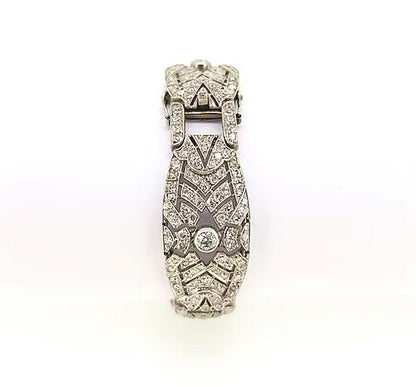 Art Deco Diamond Bracelet, 16.00 carat total