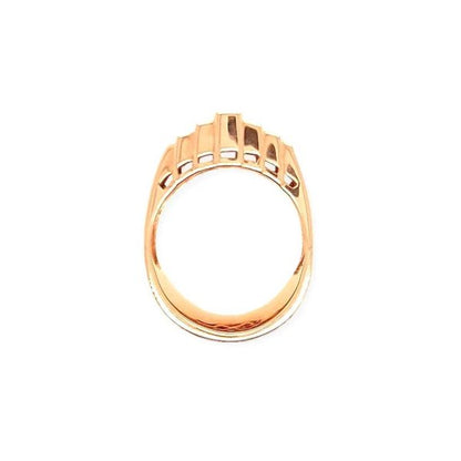 Cinnamon Diamond Ring in 18ct Rose Gold, 1.80 carat total