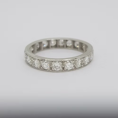 Full Eternity Diamond Ring, 1.00 carats