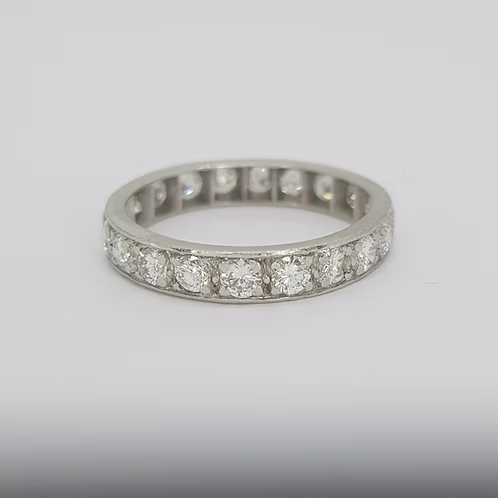 Full Eternity Diamond Ring, 1.00 carats