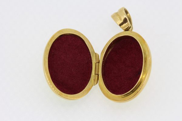 Deakin and Francis Gold Oval Locket