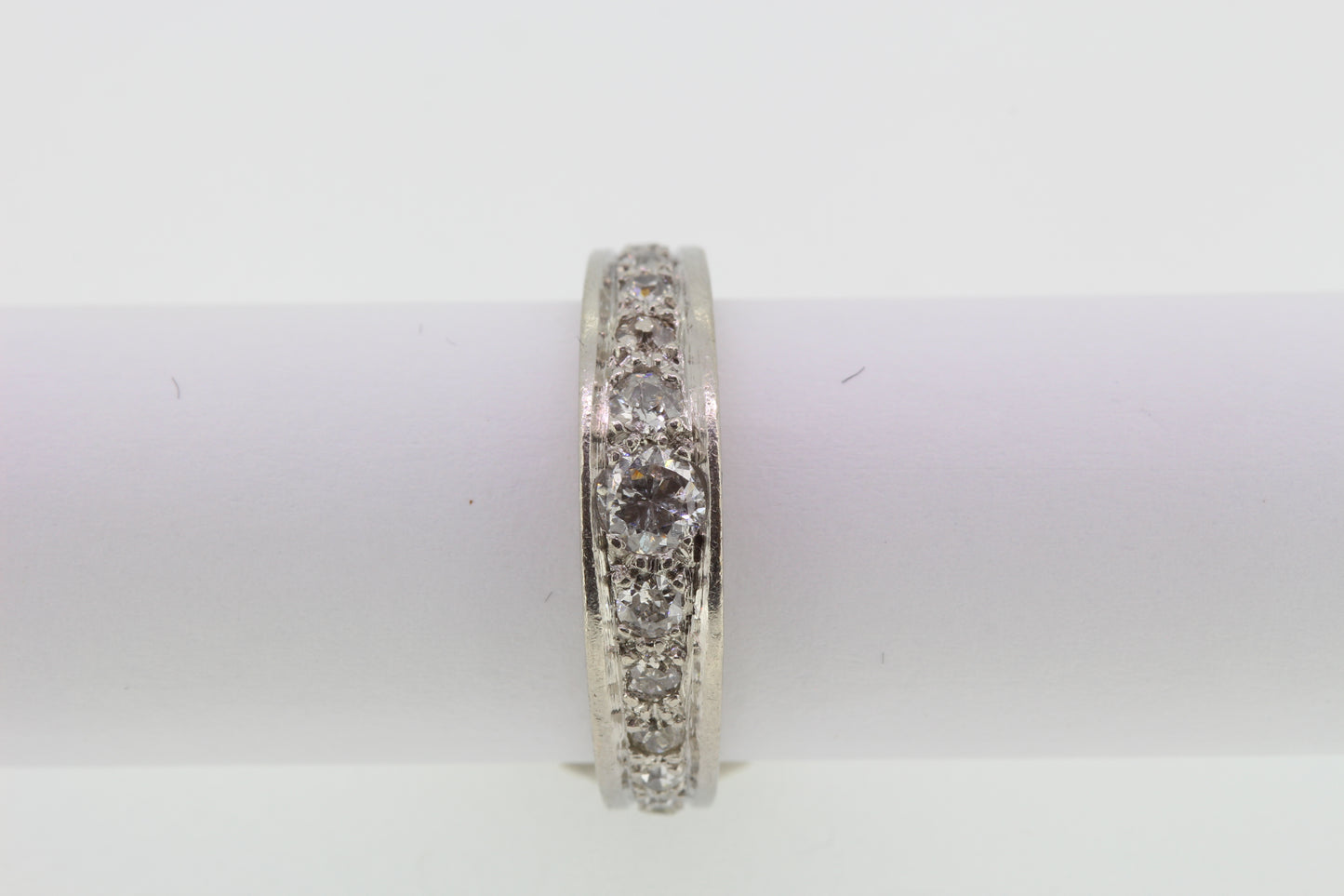 Platinum 1930s eternity ring