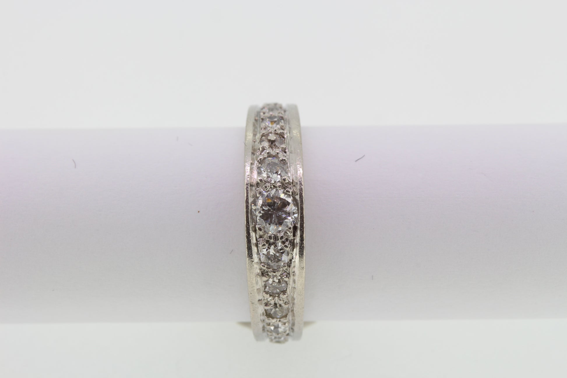 Platinum 1930s eternity ring